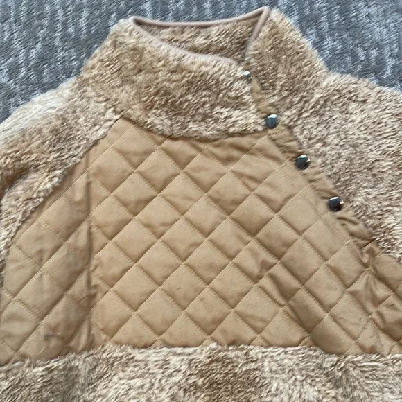 Women’s Sherpa/fleece pullover - Picture 2 of 2